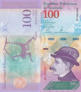 WENEZUELA 100 BOLIVARES 2018 UNC