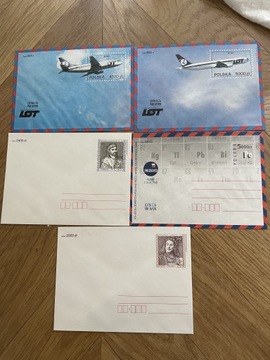 Koperty FDC rocznik 1993 + gratis koperty z roku