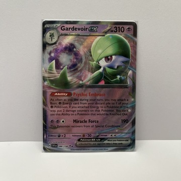 Karta Pokemon TCG Gardevoir ex Scarlet & Violet