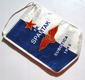 Proporczyk FK Spartak Subotica 1945 Serbia