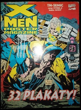 X-Men Poster Magazine, 1993, TM-Semic