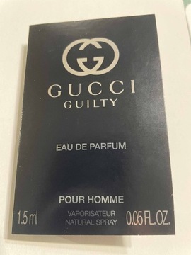 GUCCI GUILTY POUR HOMME WODA PERFUMOWANA 1,5ml  