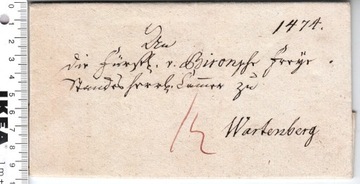 Niemcy, list z BRESLAU do Wartenberg, 1804 r.