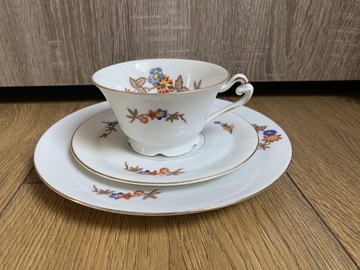 Porcelana Sorau Trio Filiżanka Antyk Prezent