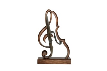 Figurka rzeźba statuetka muzyczna Prezent