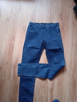 C&A jeansy zapinanez bokuna zamek rozm 34/36