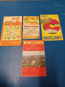 Stare mapy Warszawy