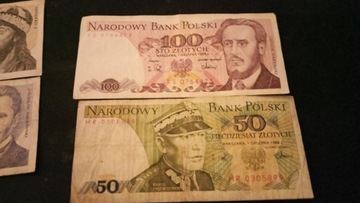 Banknoty z czasów prl