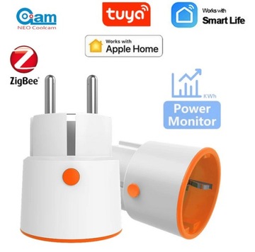 Inteligentne gniazdko Smart Plug ZigBee TUYA Apple