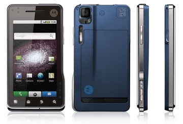 Smartphone Motorola Milestone XT720 Silver Blue