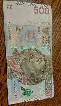 Banknot 500 zl