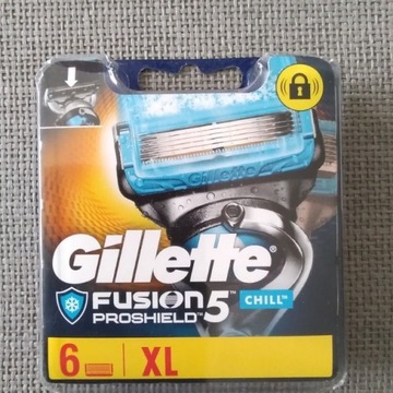  Wkłady Gillette Fusion Proshield Chill 6 szt