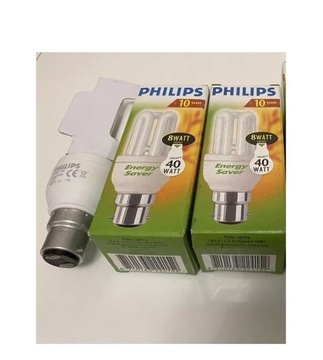 żarówka angielski wtyk Philips 8W 