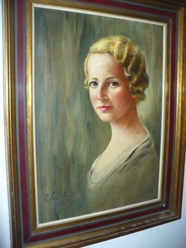 Portret kobiety -Art Deco