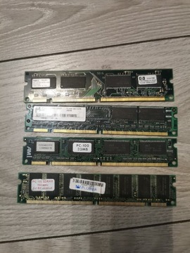 Pamięć SDRAM 4 kości 32mb 128mb