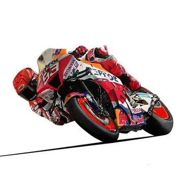 Moto GP Marquez Rysunek portret na zamówienie A3