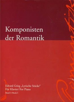 Edvard Grieg Utwory liryczne, komplet, urtext