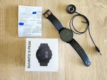 Zegarek SUUNTO 9 PEAK all Black smartwatch sportowy GWARANCJA