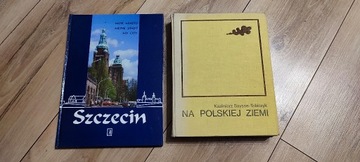 Książki ilustrowane Szczecin + Na Ziemi Polskiej