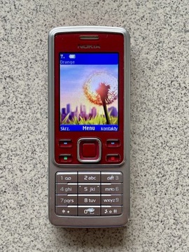 Nokia 6300 Czerwona