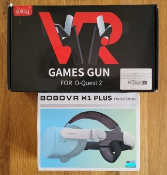 BoboVR - Pasek z regulacją BOBOVR M1 PLUS do Oculus Quest 2 plus Game Guns