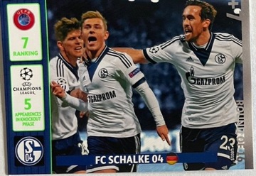 karta FC Schalke 04, Panini, UEFA, Champions Leagu