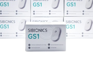 Sensor – SIBIONICS GS1 CGM – Pełny zestaw