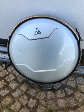 Mitsubishi Pajero osłona na koło zapasowe