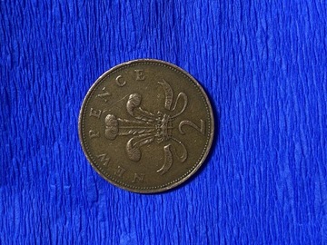 Moneta kolekcjonerska- NEW PENCE ROK 1971