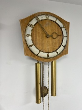 Zegar ścienny mechaniczny Vintage
