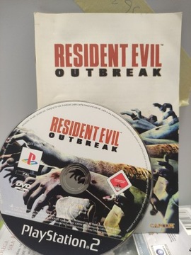 Resident evil outbreak ps2 bdb 