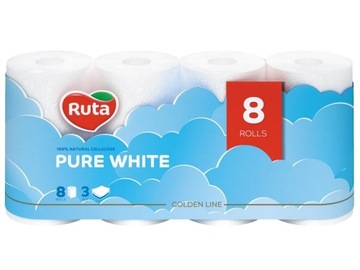 Ruta - papier toaletowy trójwarstwowy Ruta Pure Wh