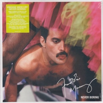 Freddie Mercury Never Boring  US vers Black winyl