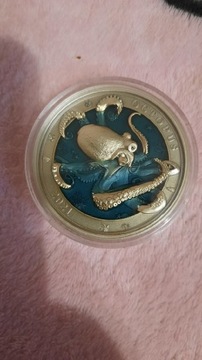 srebrna moneta 5 dolarów 