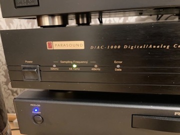 DAC Parasound 1000 upgraded 2xPCM63J wersja 44cm