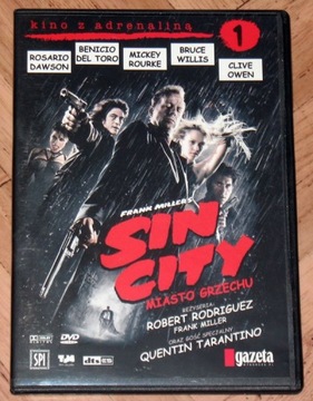 DVD Sin City Miasto grzechu Willis NOWY