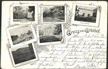 ŚWIĘCIECHOWO Grunhoff dwór Herrenhaus Łobez 1899