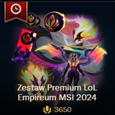 EMPIREUM MSI PASS LEAGUE OF LEGENDS LOL RP 3650RP