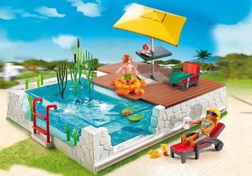Playmobil City Life 5575 Taras z basenem