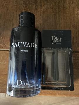 Dwa flakony Dior 