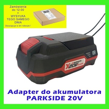 Adapter do akumulatora baterii PARKSIDE 20V