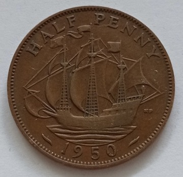 Half Penny 1950