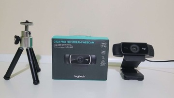 Kamera internetowa Logitech c922 PRO HD + STATYW