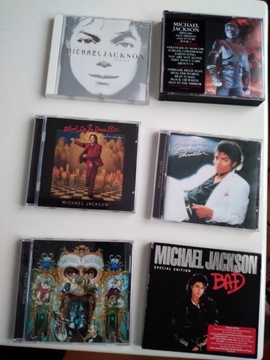 Michael Jackson- płyty CD .orginalne ,jak nowe