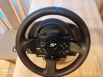 Thrustmaster T300RS + T3PM + H shifter + stojak 