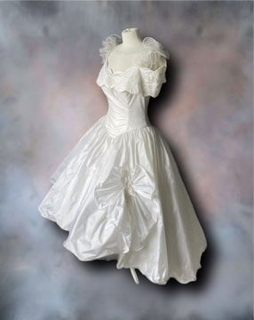 Suknia ślubna vintage Lop 42 XL