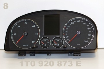 8 Licznik VW Touran, Caddy FIS 1T0 920 873 E