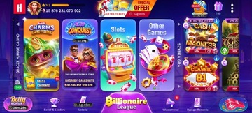 Huuuge Casino konto 15T+ Żet. - 15 000 000 000 000