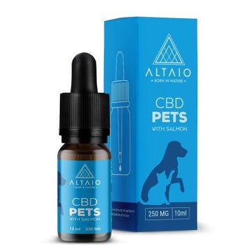 ALTAIO Olejek Konopny Pets CBD 250mg 10ml