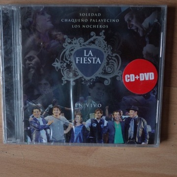 LA FIESTA: EN VIVO     1CD+1dvd/FOLIA/